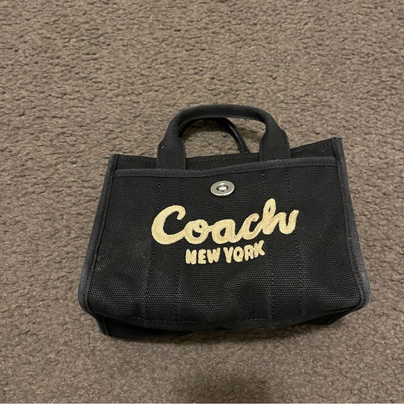 Coach Mini Cargo Canvas Tote Bag - Picture 3 of 10
